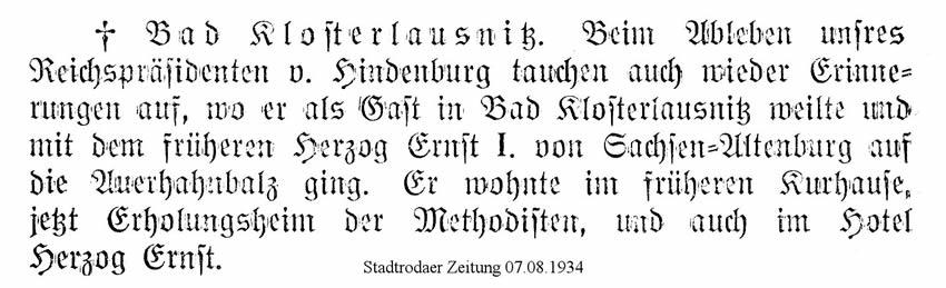 Stadtrodaer Zeitung 07.08.1934